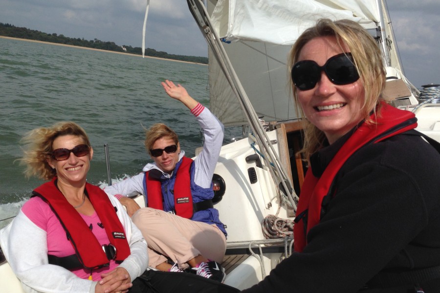 Great fun sailing on women only course