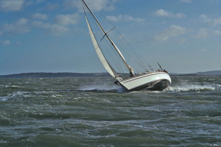 Heavy Weather Sailing in the Solent
