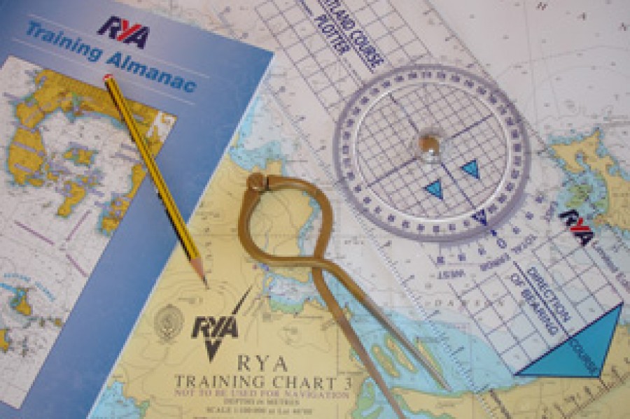 Learning Navigation on an RYA Day Skipper course