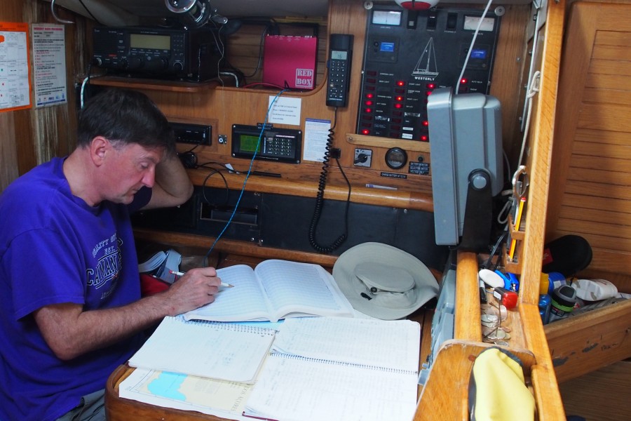 Offshore Navigation - At the chart table