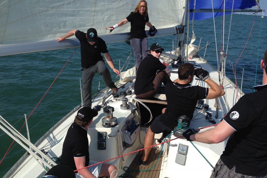 Round the Island race - Team Work