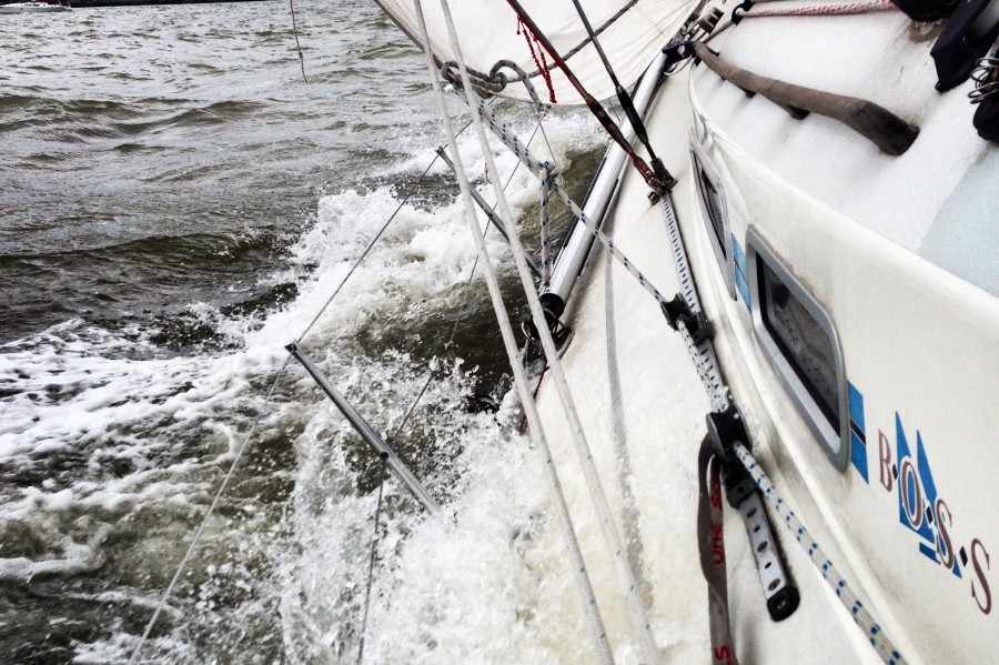 Sailing to windward