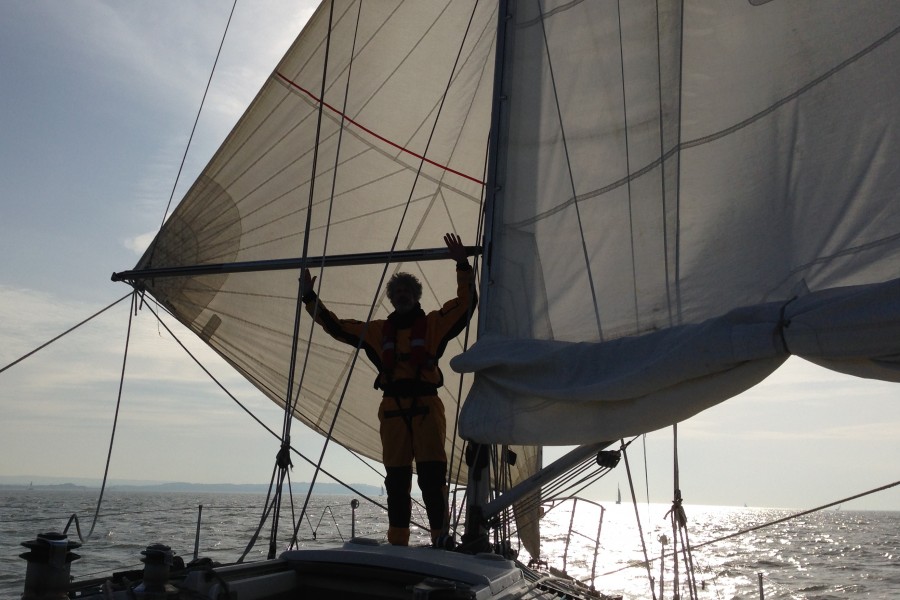 Pole out the headsail