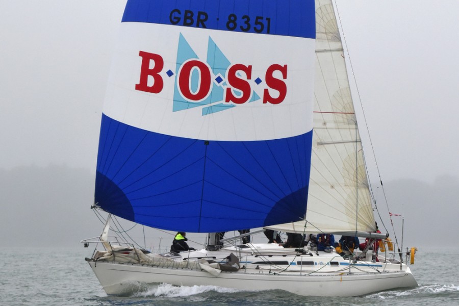 Learning to fly the spinnaker